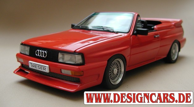 Audi Quattro 1/18 Sun Star treser roadster modelauto